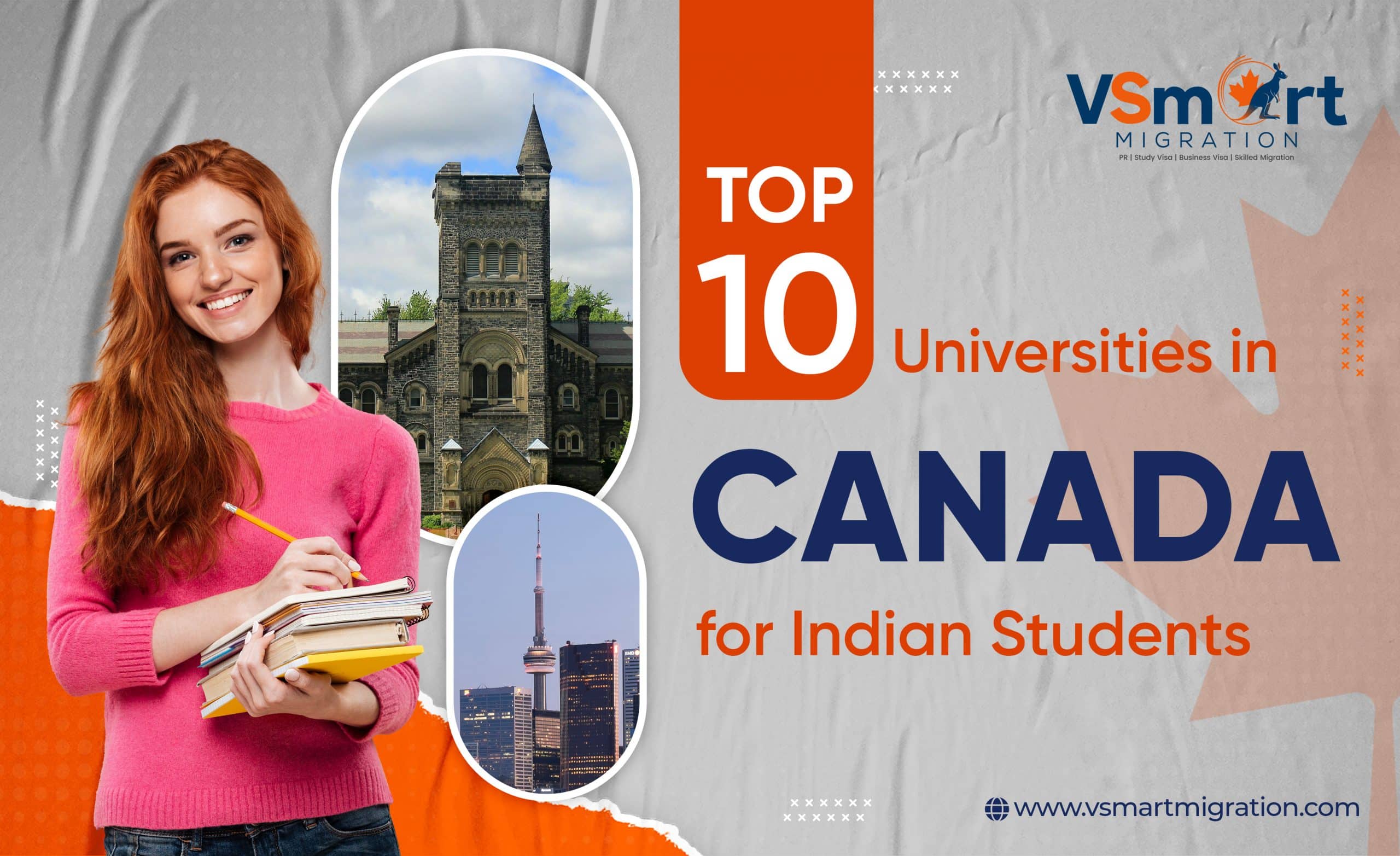 Top 10 Universities in Canada for Indian Students